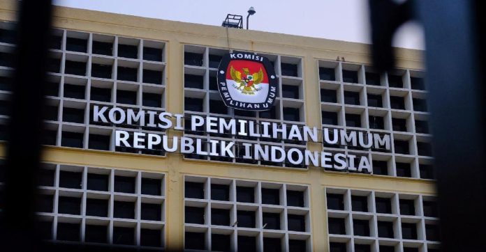 Ket Foto: Kantor Komisi Pemilihan Umum (KPU) di Jalan Imam Bonjol, Jakarta Pusat. 
