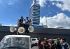 Dari Dugaan Korupsi hingga Konflik Agraria, HMPLT Bawa Tiga Tuntutan ke Kejati dan Polda Sulsel FOTO: Himpunan Mahasiswa Penyelamat Luwu Timur menggelar aksi demonstrasi di Kejaksaan Tinggi Sulawesi Selatan dan Kepolisian Daerah Sulawesi Selatan, Kamis (7/5/2026) siang..