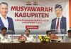 Mukab Kadin Luwu Tetapkan H. Husmaruddin Nahkodai Organisasi Periode 2026–2031 Ket Foto: Musyawarah Kabupaten KADIN Luwu, Sabtu (16/05).