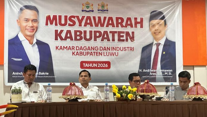 Ket Foto: Musyawarah Kabupaten KADIN Luwu, Sabtu (16/05).