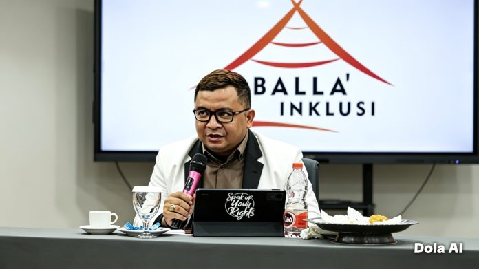 FOTO: Aktivis difabel sekaligus pemerhati pendidikan inklusi Sulawesi Selatan, Abdul Rahman.