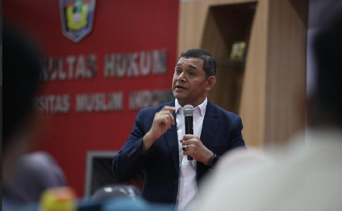 FOTO: Pakar Hukum Tata Negara Universitas Muslim Indonesia Dr. Fahri Bachmid,S.H.,M.H.