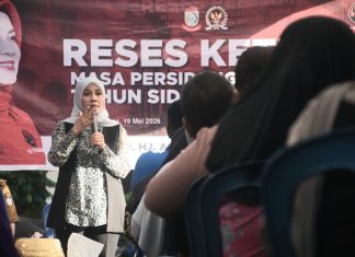 Andi Suhada Sappaile Reses Ketiga di Kecamatan Ujung Pandang FOTO: Anggota DPRD Kota Makassar, Andi Suhada Sappaile mengawali reses ketiga masa persidangan ketiga tahun sidang 2025/2026 di Kecamatan Ujung Pandang, Selasa (19/5/2026).