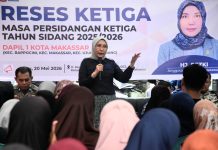 Ke Dapil Rezki Kembali Menjemput Aspirasi Warga di Tiga Kecamatan FOTO: Anggota DPRD Kota Makassar, Rezki kembali menjemput aspirasi warga melalui reses ketiga masa persidangan ketiga tahun sidang 2025/2026. (Istimewa)