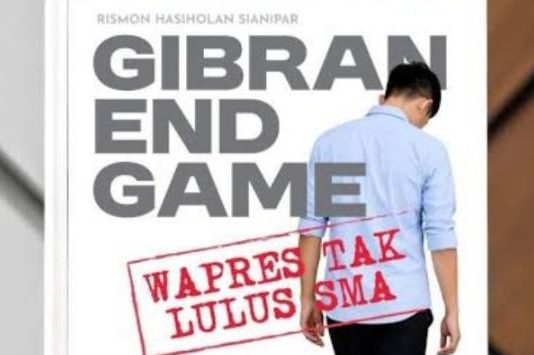 Gunakan ISBN Milik Orang Lain, Rismon Penulis Buku Gibran end Game Resmi Dilaporkan ke Polda Metro Jaya FOTO: Buku karya Pakar Digital Forensik Rismon Sianipar berjudul 'Gibran End Game, Wapres Tak Lulus SMA'. (Foto: Istimewa)