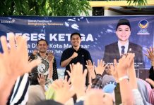 Dalam Sehari Andi Odhika Serap Aspirasi Masyarakat di Dua Titik Berbeda FOTO: Anggota DPRD Kota Makassar, Andi Odhika Cakra Satriawan melanjutkan reses ketiga masa persidangan ketiga tahun sidang 2025/2026 di Kecamatan Biringkanaya, Kamis (21/5/2026).
