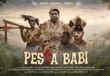 Tanpa Izin: Mama Yasinta Keberatan Dirinya Seperti Dijadikan Pemeran Utama di Film Pesta Babi, Zulkifli: APH Harus Bertindak FOTO: Flyer film dokumenter pesta babi. (Via Google).