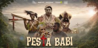 Tanpa Izin: Mama Yasinta Keberatan Dirinya Seperti Dijadikan Pemeran Utama di Film Pesta Babi, Zulkifli: APH Harus Bertindak FOTO: Flyer film dokumenter pesta babi. (Via Google).
