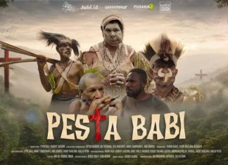 Tanpa Izin: Mama Yasinta Keberatan Dirinya Seperti Dijadikan Pemeran Utama di Film Pesta Babi, Zulkifli: APH Harus Bertindak FOTO: Flyer film dokumenter pesta babi. (Via Google).