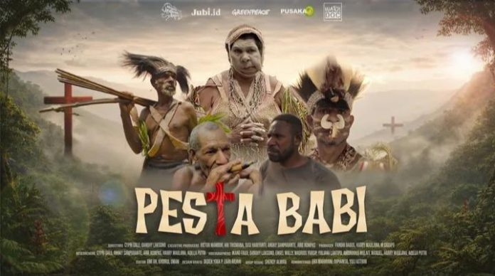 FOTO: Flyer film dokumenter pesta babi. (Via Google). FOTO: Flyer film dokumenter pesta babi. (Via Google).