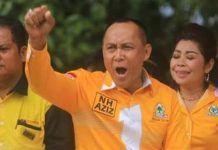 VDB Sebut Kecenderungan DPP Paksakan Kehendak di Musda, Ian Anarki Sebut Viktor Tak Paham Doktrin Partai Golkar FOTO: Ketua DPD II Golkar Toraja Victor Datuan Batara. (Istimewa)