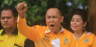VDB Sebut Kecenderungan DPP Paksakan Kehendak di Musda, Ian Anarki Sebut Viktor Tak Paham Doktrin Partai Golkar FOTO: Ketua DPD II Golkar Toraja Victor Datuan Batara. (Istimewa)