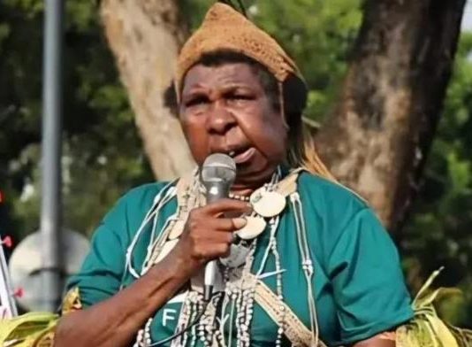 Direktur LBH Merauke Meminta Publik Tidak Menyudutkan atau Menghakimi Tokoh Perempuan Adat Papua FOTO: Mama Yasinta (dok via google)