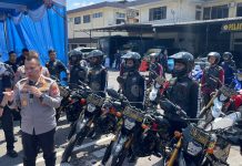 Baru Dibentuk 175 Hari, Tim JCS Signifikan Ungkap Kejahatan Jalanan FOTO: Kapolrestabes Medan, Kombes Pol Dr Jean Calvijn Simanjuntak, SIK, MH saat menggelar konferensi pers pengungkapan kasus kejahatan jalanan (Curat, Curas, Curanmor) Sabtu, (30/5/2026) di Mapolrestabes Medan. (Tim)