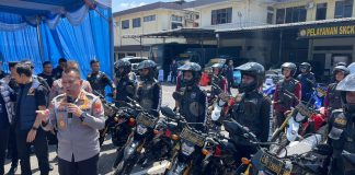 Baru Dibentuk 175 Hari, Tim JCS Signifikan Ungkap Kejahatan Jalanan FOTO: Kapolrestabes Medan, Kombes Pol Dr Jean Calvijn Simanjuntak, SIK, MH saat menggelar konferensi pers pengungkapan kasus kejahatan jalanan (Curat, Curas, Curanmor) Sabtu, (30/5/2026) di Mapolrestabes Medan. (Tim)