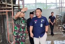 Jadi Wakil Kepala BGN, Trenggono Mundur dari TNI FOTO: Mayjen TNI Trenggono (Kanan) saat masih menjabat Wakil Direktur Utama (Wadirut) PT Agrinas Pangan Nusantara Mayor saat meninjau pembangunan Koperasi Desa Merah Putih di Getasan Salatiga, Jawa Tengah. (Dok. Kodim Magelang)