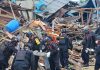 Bom Peninggalan Perang Dunia II Meledak di Biak, Brimob Polda Papua Turunkan Tim Jibom FOTO: Satuan Brimob Polda Papua menurunkan tim penjinak bom (Jibom) untuk menyelidiki peristiwa meledaknya bom bekas peninggalan Perang Dunia II di Kompleks Perikanan Fandoi, Kelurahan Fandoi, Distrik Biak Kota, Kabupaten Biak Numfor. (Dok Mako Brimob)