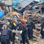 Bom Peninggalan Perang Dunia II Meledak di Biak, Brimob Polda Papua Turunkan Tim Jibom FOTO: Satuan Brimob Polda Papua menurunkan tim penjinak bom (Jibom) untuk menyelidiki peristiwa meledaknya bom bekas peninggalan Perang Dunia II di Kompleks Perikanan Fandoi, Kelurahan Fandoi, Distrik Biak Kota, Kabupaten Biak Numfor. (Dok Mako Brimob)