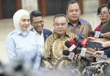 Alumni ISMAHI: Dasco Tunjukkan Keberanian Politik Menjaga Stabilitas Ekonomi Nasional FOTO: Wakil Ketua DPR RI Sufmi Dasco Ahmad saat memberikan keterangan Pers. (Dok via Facebook)