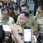 Rapat Bersama Komisi II DPR RI, Mendagri Bahas PPPK FOTO: Mendagri Tito Karnavian saat memberikan keterangan pers kepada media. (Dok Kemendagri)
