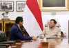Bertemu Presiden Menteri PKP Laporkan Perkembangan Pelaksanaan Program Bedah Rumah FOTO: Presiden Prabowo Subianto menerima Menteri Perumahan dan Kawasan Permukiman (PKP), Maruarar Sirait di Istana Merdeka pada Selasa sore, 9 Juni 2026. (Seskab)