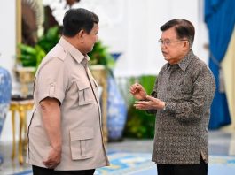 JK dan Solihin Kalla Bertemu Presiden Prabowo di Istana FOTO: Presiden Prabowo Terima Wakil Presiden ke-10 dan ke-12 RI Jusuf Kalla, Istana Merdeka, 11 Juni 2026. (Tangkapan layar Youtube Sekretariat Presiden).