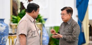 JK dan Solihin Kalla Bertemu Presiden Prabowo di Istana FOTO: Presiden Prabowo Terima Wakil Presiden ke-10 dan ke-12 RI Jusuf Kalla, Istana Merdeka, 11 Juni 2026. (Tangkapan layar Youtube Sekretariat Presiden).
