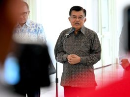 Energi Hijau Jadi Fokus Pertemuan Presiden Prabowo dengan Jusuf Kalla FOTO: Wakil Presiden ke-10 dan ke-12 Republik Indonesia Jusuf Kalla didampingi Solihin Jusuf Kalla, di Istana Merdeka, Jakarta, Kamis (11/06/2026). (Sumber: BPMI Setpres)