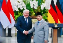 Prabowo Terima Kunjungan Presiden Republik Federal Jerman di Jakarta FOTO: Presiden Prabowo Subianto menyambut kunjungan kenegaraan Presiden Republik Federal Jerman Frank-Walter Steinmeier di Istana Merdeka, Jakarta, Senin, 15 Juni 2026. (Dok Seskab)