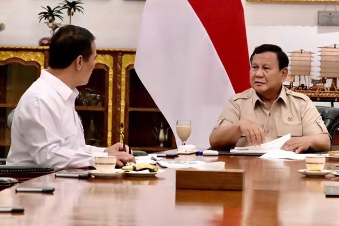 FOTO: Presiden Prabowo Subianto memanggil Menteri Pertanian (Mentan) Andi Amran Sulaiman di Istana Merdeka, Jakarta, pada Kamis, 18 Juni 2026. (Seskab) FOTO: Presiden Prabowo Subianto memanggil Menteri Pertanian (Mentan) Andi Amran Sulaiman di Istana Merdeka, Jakarta, pada Kamis, 18 Juni 2026. (Seskab)