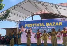 Program MBG Presiden Sudah Setahun, Mantan PB HMI Gelar Festival Edukasi Anak, Irzan: Untuk Melihat Hasilnya FOTO: Festival Bazar MBG berlangsung di kawasan Pantai Indah Bosowa, Tanjung Bunga, Kota Makassar pada Minggu (31/6/2026). (Istimewa)