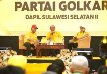 Jadwal Musda Golkar Sulsel Belum Jelas, Masa Bakti DPD II akan Berakhir, Bakal ada Plt? FOTO: Pengurus DPD I Golkar Sulsel saat menggelar konsolidasi kader Dapil 3 di Watansoppeng, Sejak Jumat hingga Sabtu (16/5/2026). (Ist)