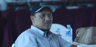 Pemasangan Tiang dan Kabel Fiber Optik Marak, Ketua LPM Minasa Upa Geram FOTO: Ketua LPM Kelurahan Minasa Upa, Hendar Setiawan, Sos.