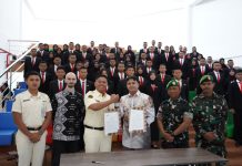 PPI Makassar Kukuhkan Anggota, Pererat Kerja Sama Internasional dengan Alliance Française FOTO: Purna Paskibraka Indonesia (PPI) Kota Makassar secara resmi menerima dan mengukuhkan Anggota Purna Paskibraka Indonesia Kota Makassar Tahun 2026. (Ist)