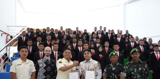 PPI Makassar Kukuhkan Anggota, Pererat Kerja Sama Internasional dengan Alliance Française FOTO: Purna Paskibraka Indonesia (PPI) Kota Makassar secara resmi menerima dan mengukuhkan Anggota Purna Paskibraka Indonesia Kota Makassar Tahun 2026. (Ist)