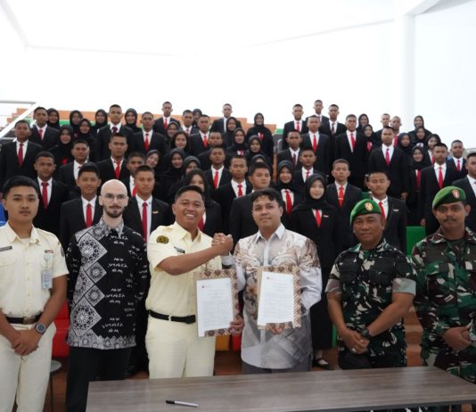 PPI Makassar Kukuhkan Anggota, Pererat Kerja Sama Internasional dengan Alliance Française FOTO: Purna Paskibraka Indonesia (PPI) Kota Makassar secara resmi menerima dan mengukuhkan Anggota Purna Paskibraka Indonesia Kota Makassar Tahun 2026. (Ist)