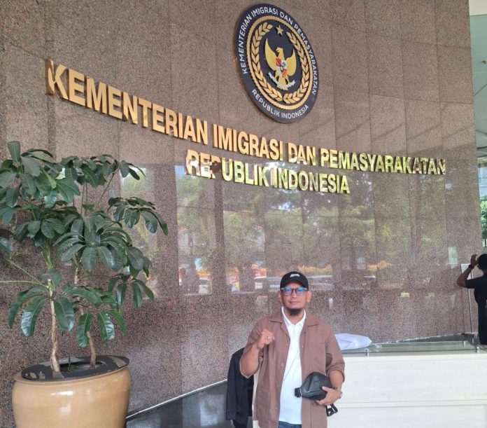 FOTO: Presidium Alumni Ikatan Senat Mahasiswa Hukum Indonesia (ISMAHI) Pusat, Illank Radjab, S.H.,