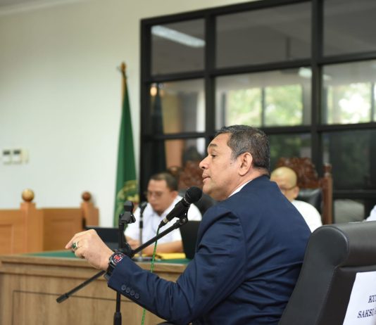 Dr. Fahri Bachmid di Hadirkan Oleh Kementerian Hukum RI sebagai Ahli di PTUN Jakarta dalam Perkara Lyceum Kristen FOTO: Pakar Hukum Tata Negara dan Konstitusi Universitas Muslim Indonesia (UMI), Dr. Fahri Bachmid, S.H., M.H., (ist)