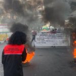 GAM Gelar Aksi di Makassar, Desak Stabilisasi Rupiah dan Tolak Kenaikan Harga Pertamax FOTO: Sejumlah mahasiswa yang tergabung dalam Gerakan Aktivis Mahasiswa (GAM) menggelar aksi unjuk rasa di Pertigaan Hertasning - Pettarani, Kamis (11/6/2026).