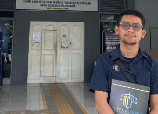 15 Bulan Tanpa Kepastian Hukum, AC&P Law Office Desak Evaluasi Kinerja Penyidik Kasus Dana Umrah FOTO: Bakti Kurniaji, S.H., Tim Kuasa Hukum Pelapor dari AC&P Law Office.