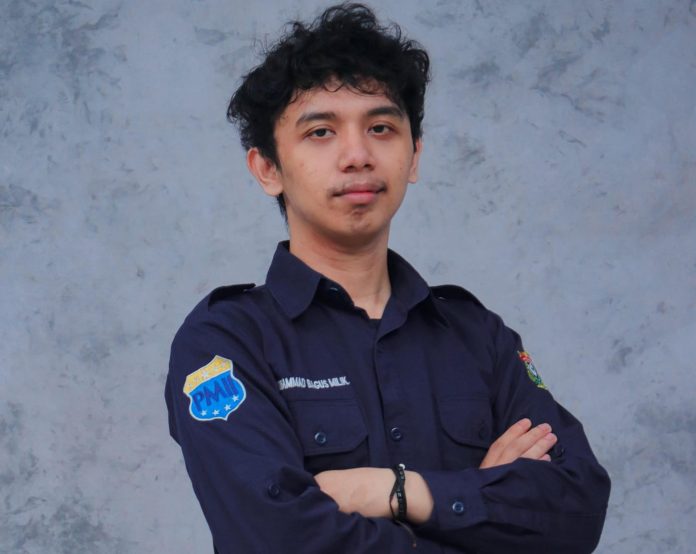 FOTO: Muhamad Bagus Milik, Ketua Kaderisasi PMII Makassar Jurusan Hubungan Internasional