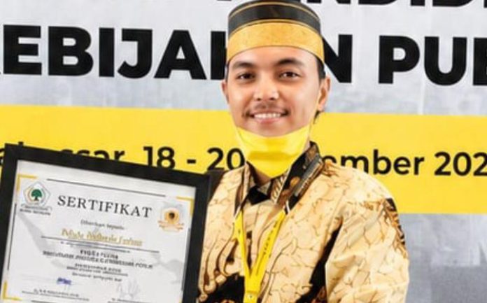 FOTO: Alumni Golkar Institute Sulawesi Selatan (Sulsel) Fajar Hidayat Asbar. (Ist)