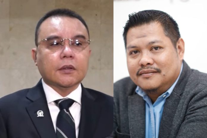 Ket: Klose Foto Wakil Ketua DPR RI sekaligus Ketua Harian Partai Gerindra, Sufmi Dasco Ahmad dan Ketua Umum Logis 08 Anshar Ilo.* Ket: Klose Foto Wakil Ketua DPR RI sekaligus Ketua Harian Partai Gerindra, Sufmi Dasco Ahmad dan Ketua Umum Logis 08 Anshar Ilo.*