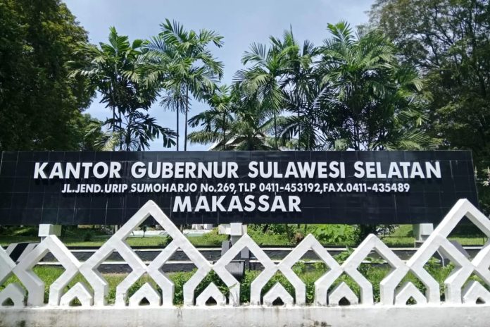 FOTO: Kantor Gubernur Sulawesi Selatan di Jalan Urip Sumoharjo, Kota Makassar. (Ist)