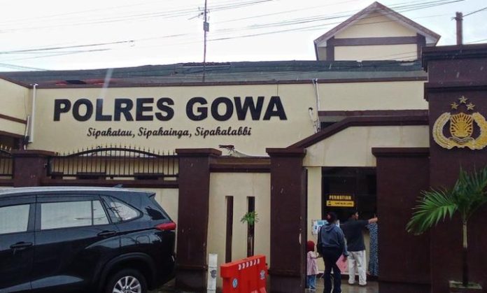 FOTO: Kantor Polres Gowa. (Dok. KOMPAS.COM/ABDUL HAQ YAHYA MAULANA T.)