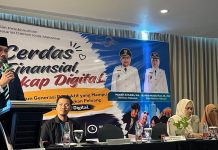 Makassar Dorong Generasi Cerdas Finansial dan Cakap Digital FOTO: Kepala Bagian Perekonomian Sekretariat Daerah Kota Makassar, Muhammad Amri saat literasi dan inklusi keuangan masyarakat melalui kegiatan Literasi dan Inklusi Keuangan Tahun 2026 bertema “Cerdas Finansial, Cakap Digital” yang digelar di Hotel Melia Makassar, Selasa (23/6/2026).