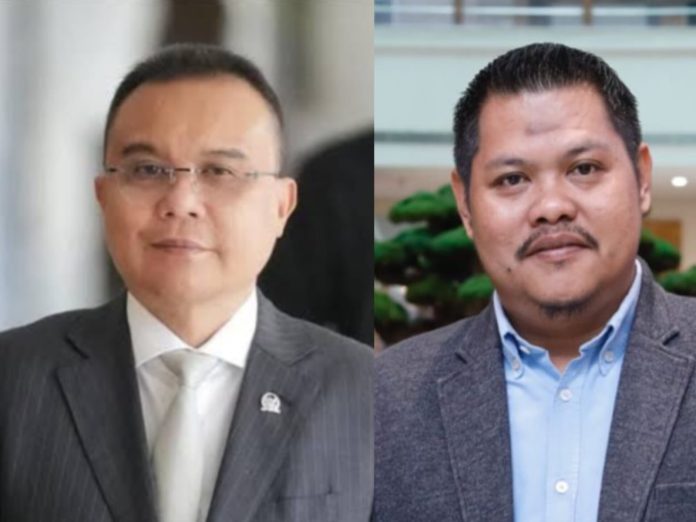 Ket: Flayer Foto Wakil Ketua DPR RI Sufmi Dasco dan Ketua Umum Logis 08 Anshar Ilo (Ist)*