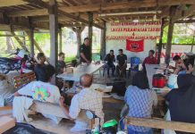 Silaturahmi Posko AGRA: Komitmen Bersama Selesaikan Masalah Agraria Melalui Dialog dan Mediasi FOTO: Direktorat Intelkam Polda Sulawesi Selatan menggelar kegiatan silaturahmi dan dialog bersama Aliansi Gerakan Reforma Agraria (AGRA) Kabupaten Bulukumba. Pertemuan berlangsung di Posko AGRA Bulukumba, Kecamatan Ujung Bulu, pada Jumat (26/6/2026)
