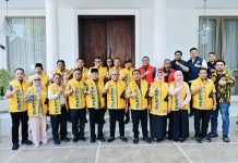 4 Organisasi Pemilik Hak Suara di Musda Golkar Sulsel Beri Dukungan ke IAS FOTO: Para Ketua DPD II Golkar Sulsel dan Organisasi di bawa naungan partai golkar. (Ist)