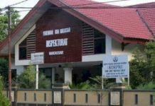 Jangan Sembunyi di Balik Inspektorat, LASKAR Sulsel Tantang Wali Kota Makassar Tempuh Jalur Hukum FOTO: Gedung Inspektorat Kota Makassar. (Dok. Makassarmetro.com)
